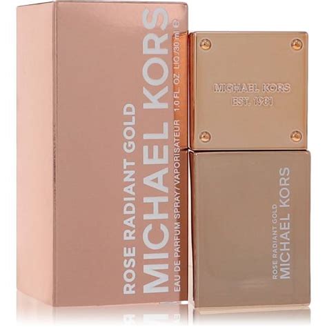 michael kors radiant rose gold perfume notes|gold rose michael kors.